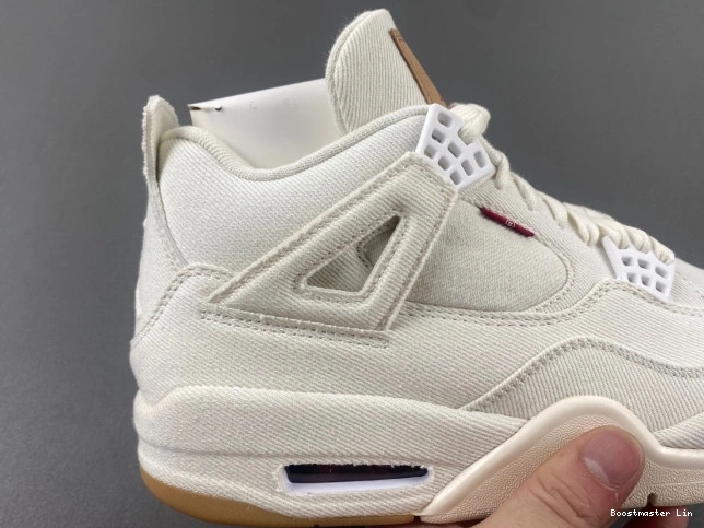 Bmlin shoes Levi's 'White' Air AO2571-100 4 Jordan x 0723